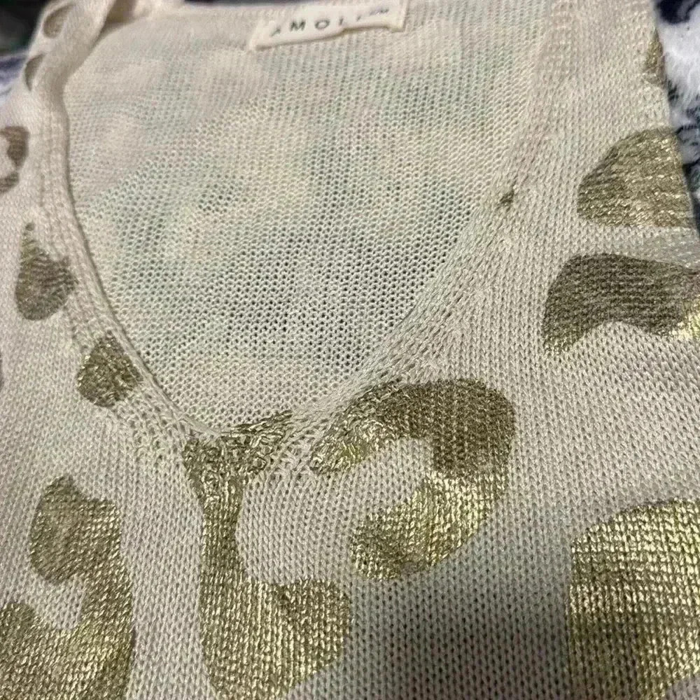 Amoli leopard print woven tank S - Picture 7 of 7
